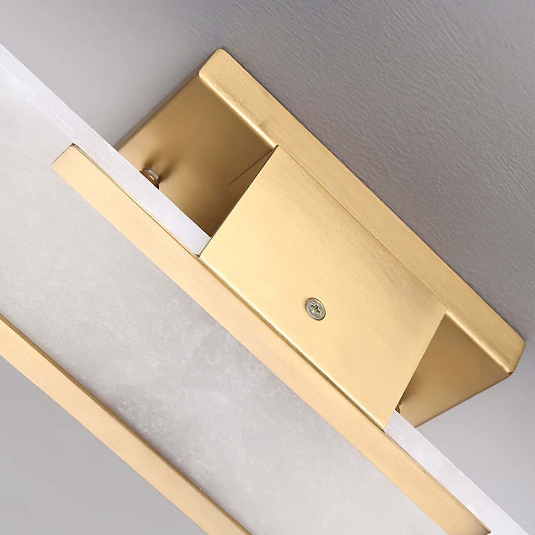 Moderne Wandlamp - Albast & Metaal