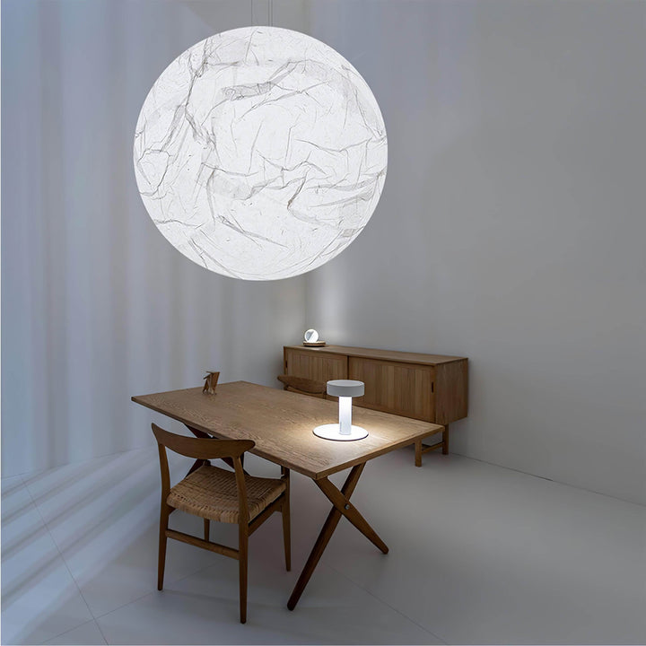 Zijden Hanglamp - Sfeervolle Verlichting voor Uw Interieur