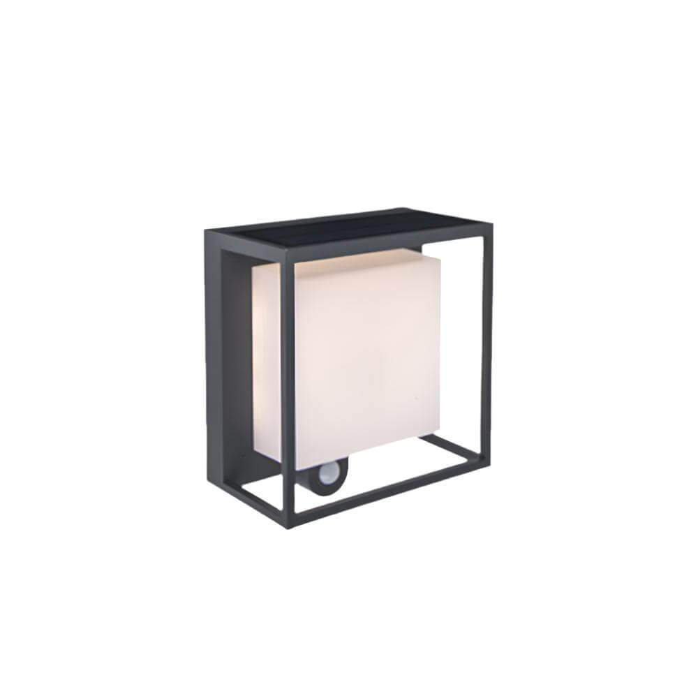 Moderne Buitenwandlamp met Zonne-energie & Sensor