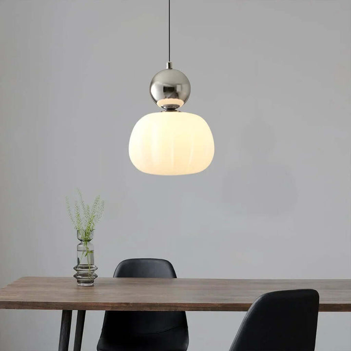 Art Deco Hanglamp - Crème Stijl