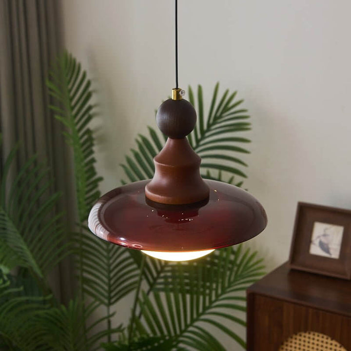 Hanglamp met Houten Accent - Stijlvol & Sfeervol