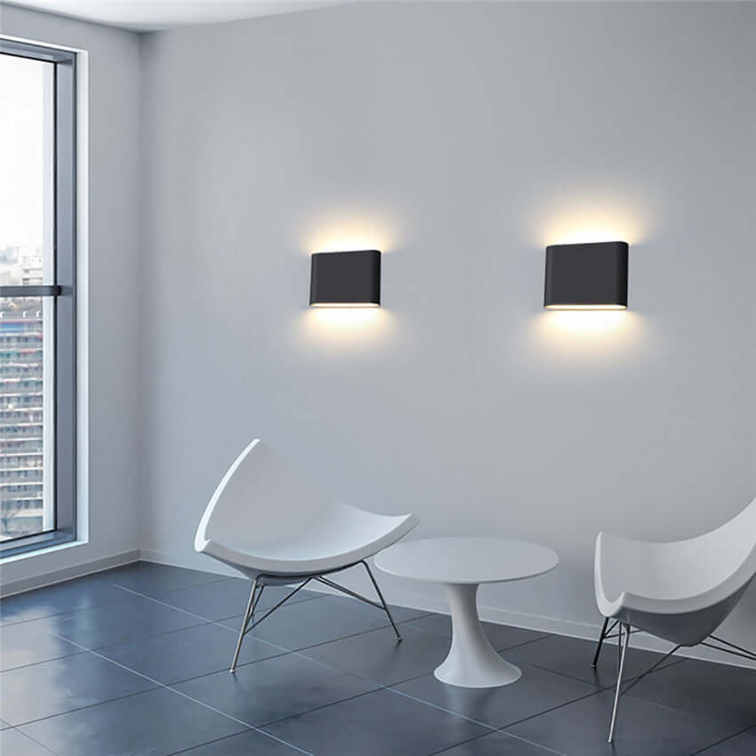 Moderne LED Buitenwandlamp - Waterdicht