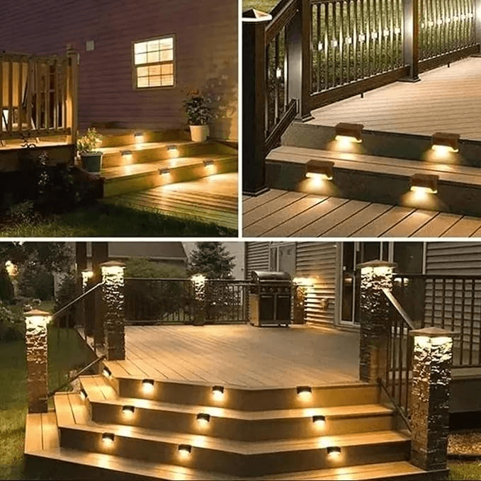 Draadloze LED Solar Buitenlampen voor Tuin en Oprit