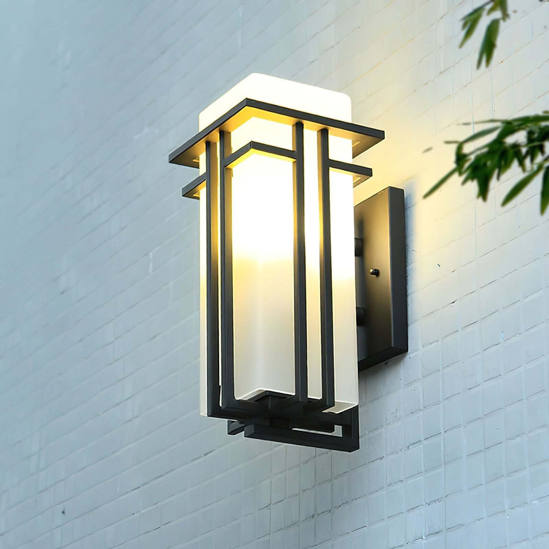 Buiten Wandlamp - IJzer & Glas