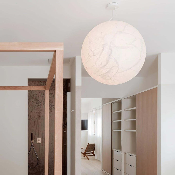 Zijden Hanglamp - Sfeervolle Verlichting voor Uw Interieur