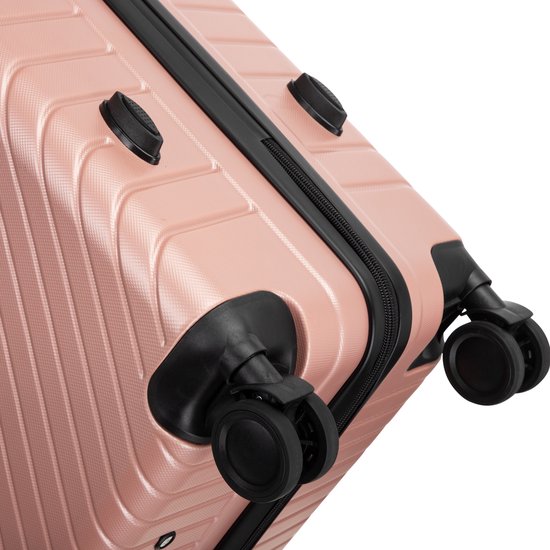 Duurzame hardcase reisbagage set (2-delig), lichtgewicht en robuust voor vakantie.