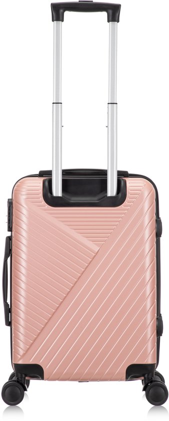 Elegante 2-delige hardcase koffer set, veilig met TSA-slot en gemakkelijk te hanteren.