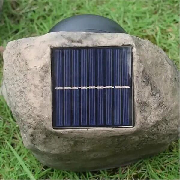 Tuinrotslamp - LED Zonne-energie Buitenlamp