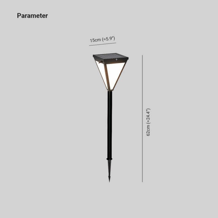 Moderne LED Buitenlamp - Duurzaam Metaal
