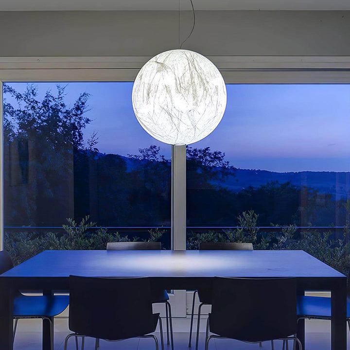 Zijden Hanglamp - Sfeervolle Verlichting voor Uw Interieur