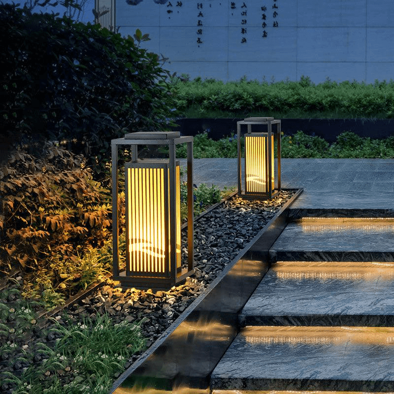Moderne Buitenlamp op Zonne-energie