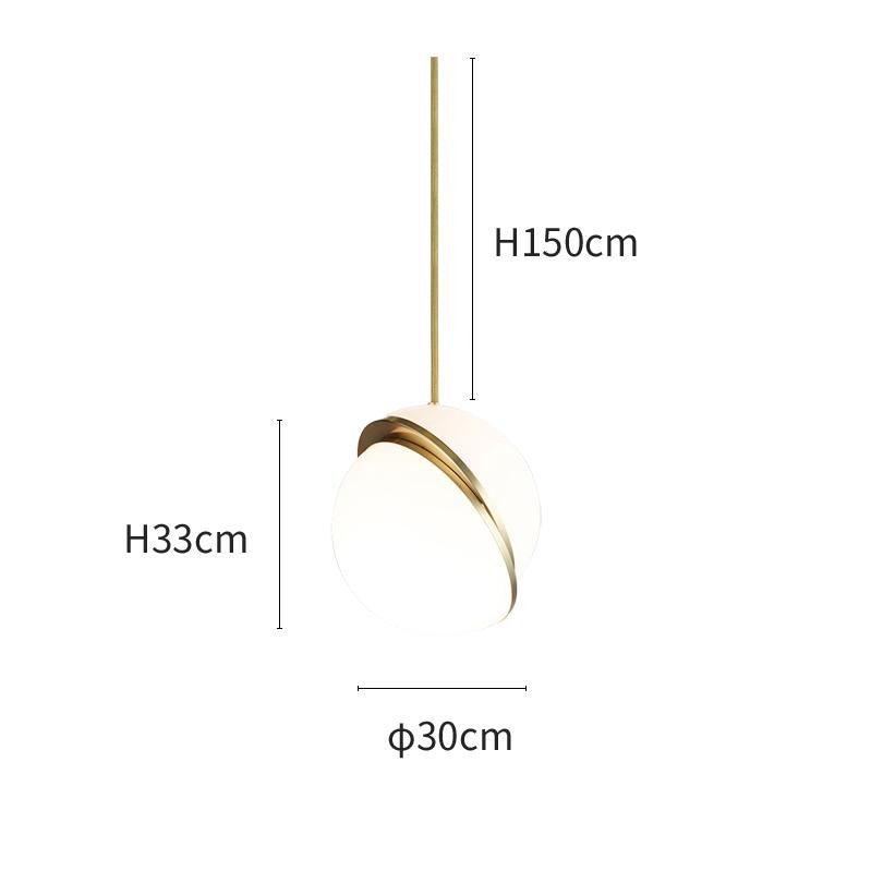 Moderne Halve Maan Hanglamp - LED
