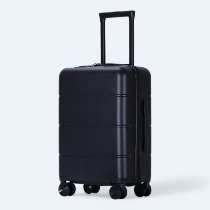 Harde reiskoffers van Atlas Explorer, 3-delig, ideaal voor gezin op reis.