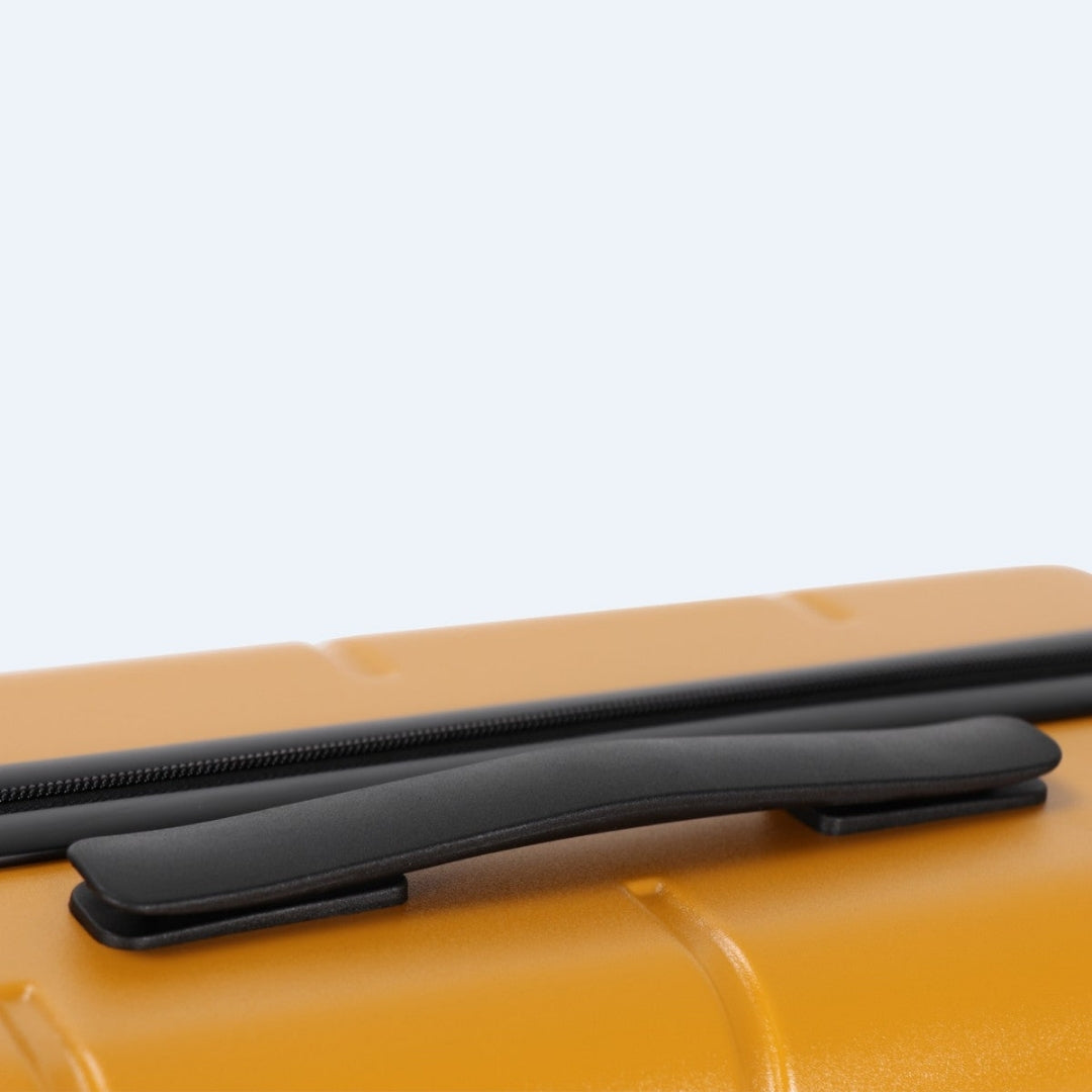 Flexibele 3-delige trolley set, robuust en perfect voor stedentrips.