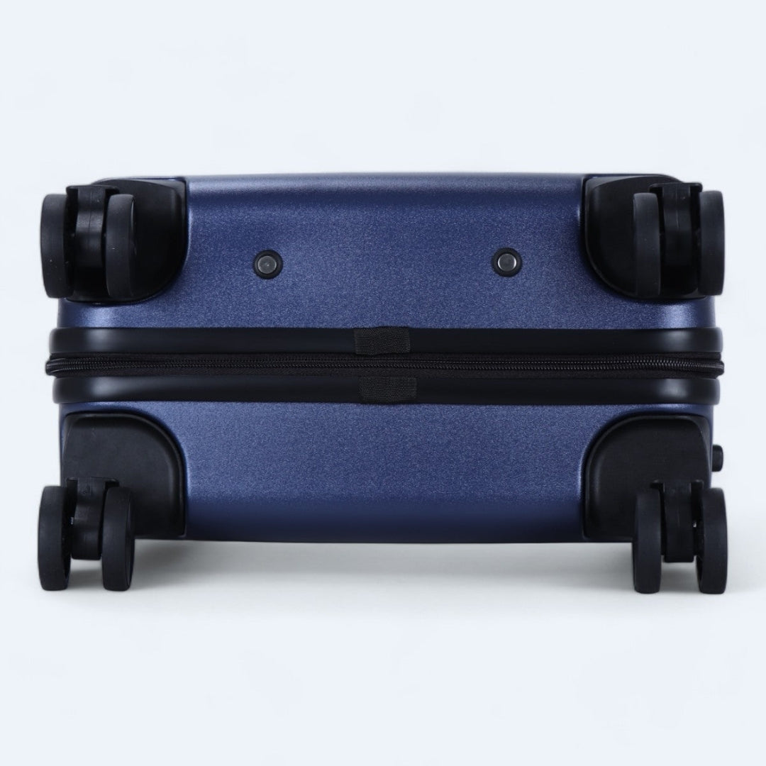 Atlas Explorer hardcase kofferset, complete set voor vakantie en stedentrip.
