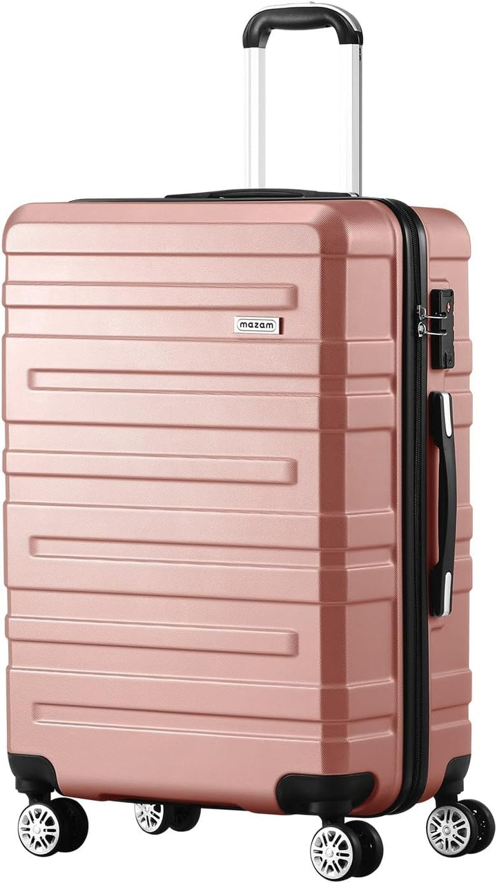 Lichtgewicht hardshell kofferset (3-delig) met versterkte hoeken en TSA-slot.