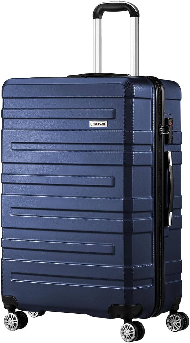Compacte, middelgrote en grote hardshell koffer in 3-delige set met TSA-slot.