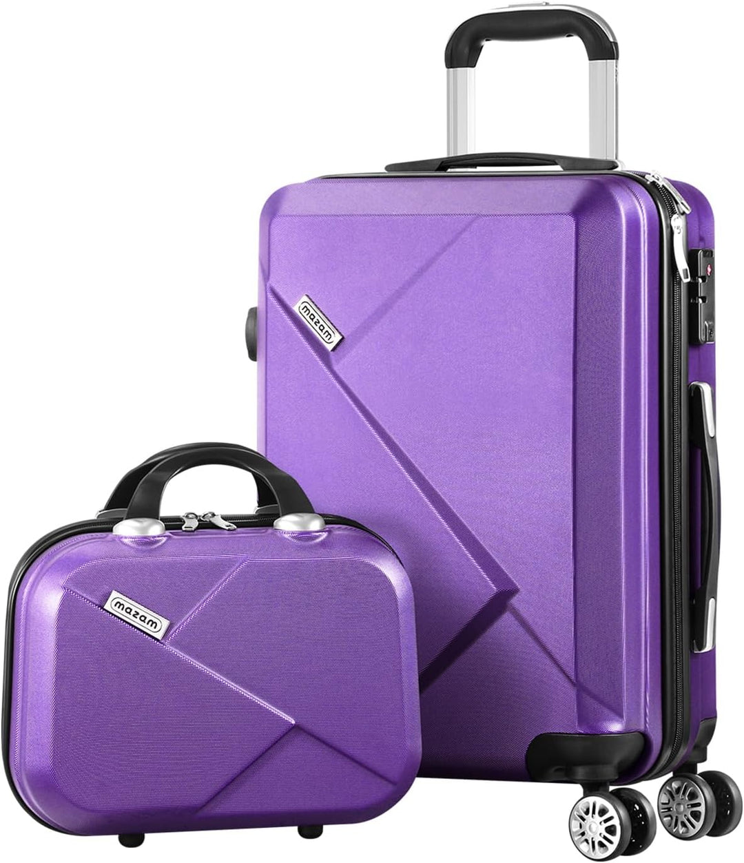 Complete hardshell bagageset (3 stuks) met TSA-slot voor stressvrij inpakken en reizen.