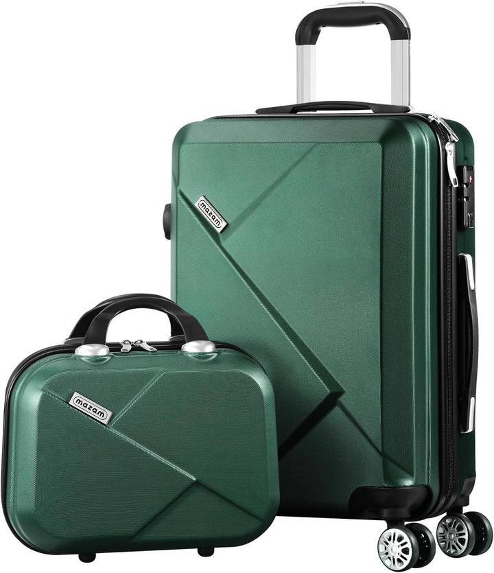 Grijze hardshell kofferset, 3-delig, met TSA-slot en robuuste spinnerwielen voor elke reis.