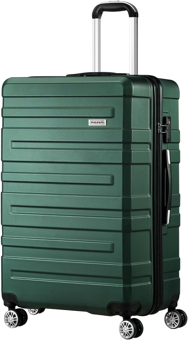 Hardshell kofferset (3-delig) met ingebouwd TSA-cijferslot voor optimale veiligheid van bagage.