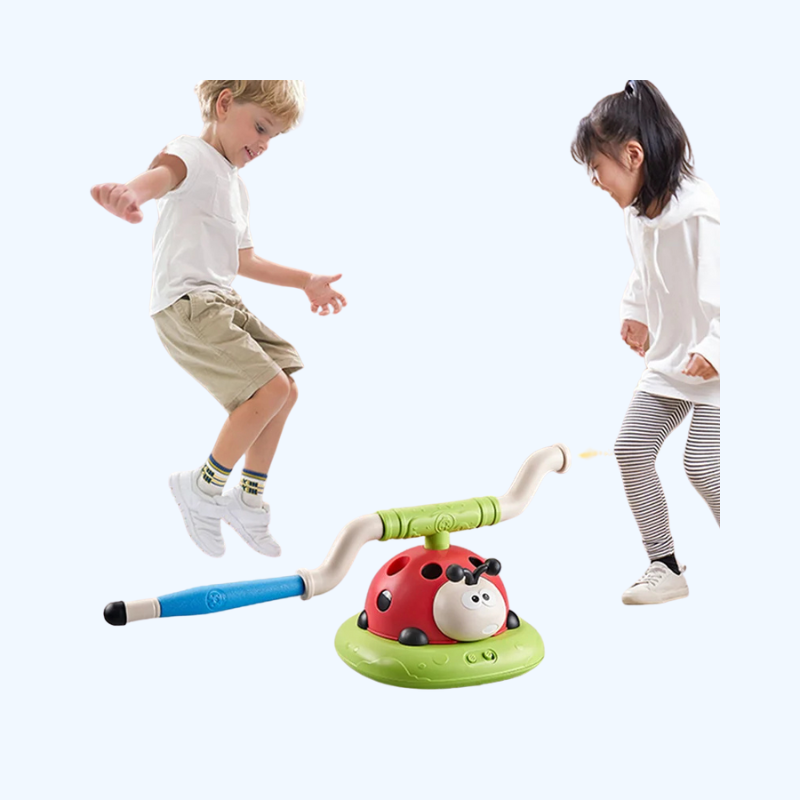 3-in-1 sport speelgoed springtouw machine, trainingsspeelgoed, kleurrijk ontwerp, automatisering, geschikt voor kinderen