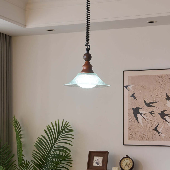 Hanglamp met Houten Accent - Stijlvol & Sfeervol