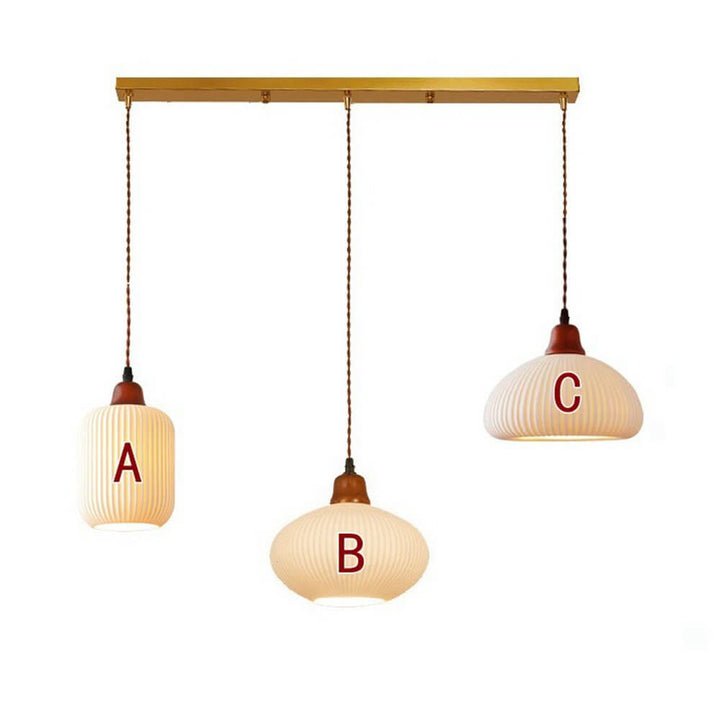 Stijlvolle Keramische Hanglamp - Rustiek Design