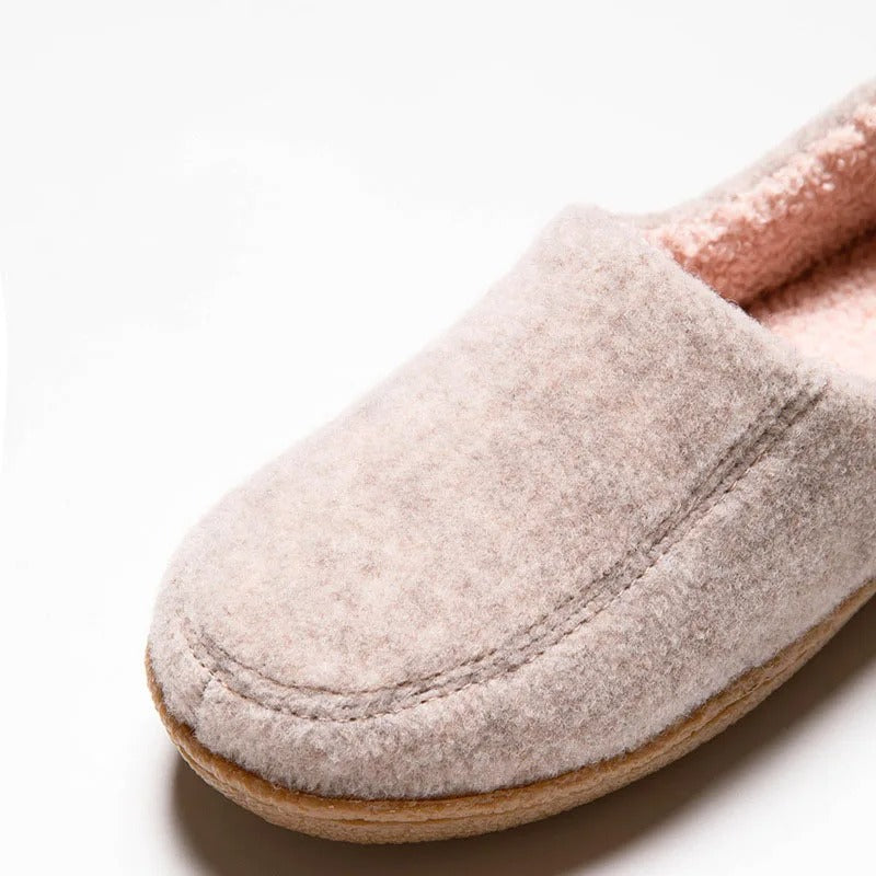 Dames Orthopedische Pantoffels – Warme Sloffen met Stevige Zool