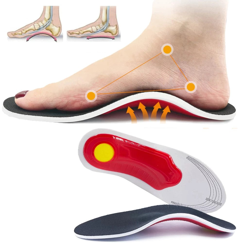 3D orthopedische steunzolen voor effectieve voetpijnverlichting en superieur comfort, ideaal bij platvoeten.