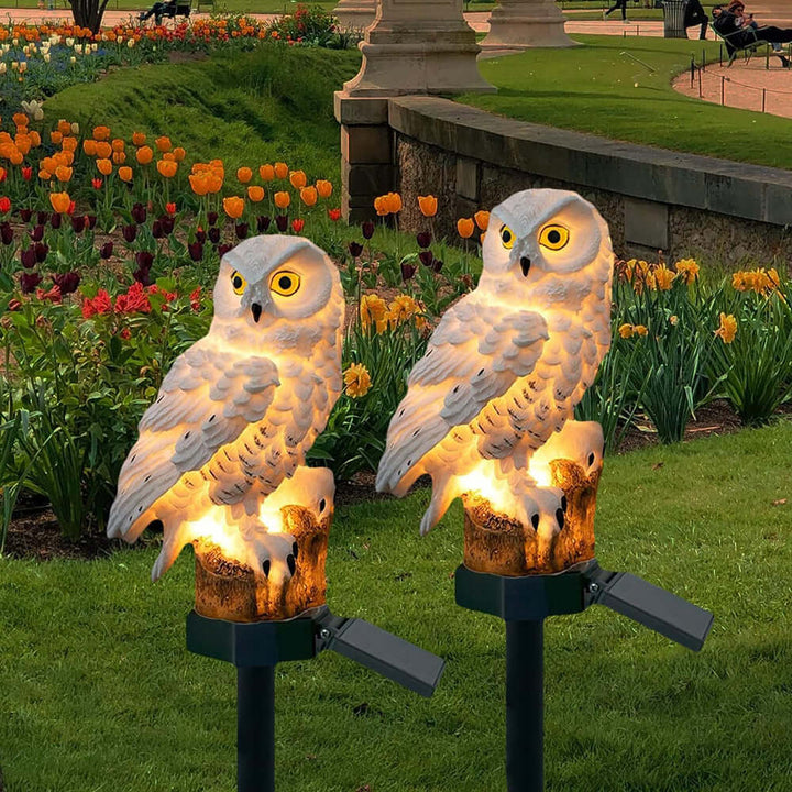 2x Solar Tuinlampen - Egel Design