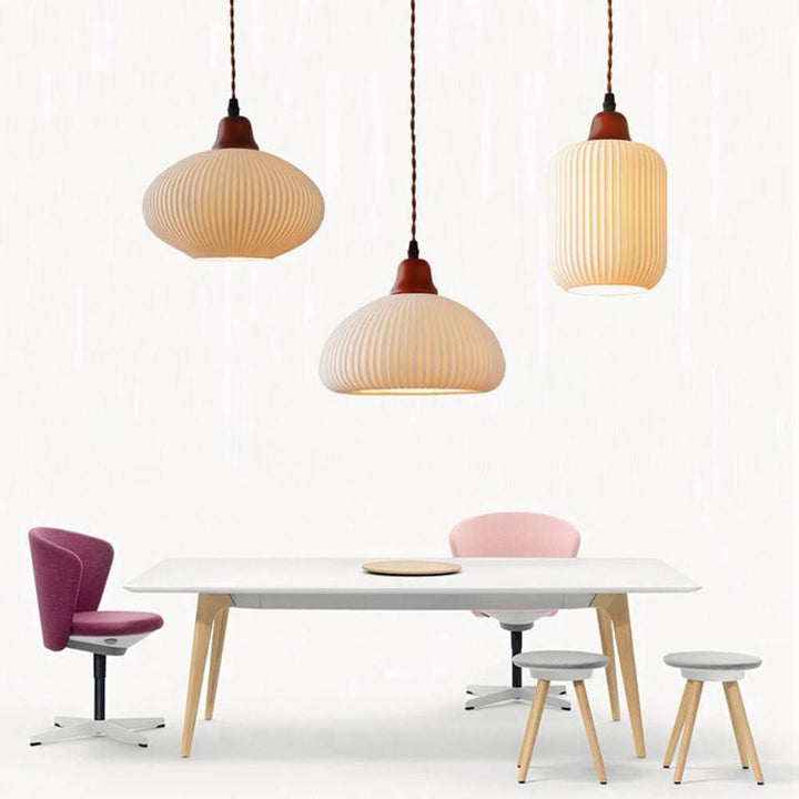 Stijlvolle Keramische Hanglamp - Rustiek Design