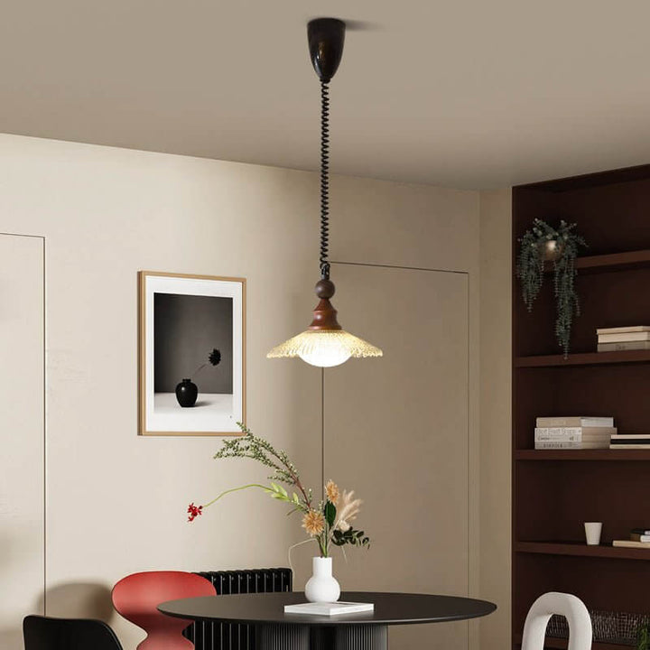 Hanglamp met Houten Accent - Stijlvol & Sfeervol
