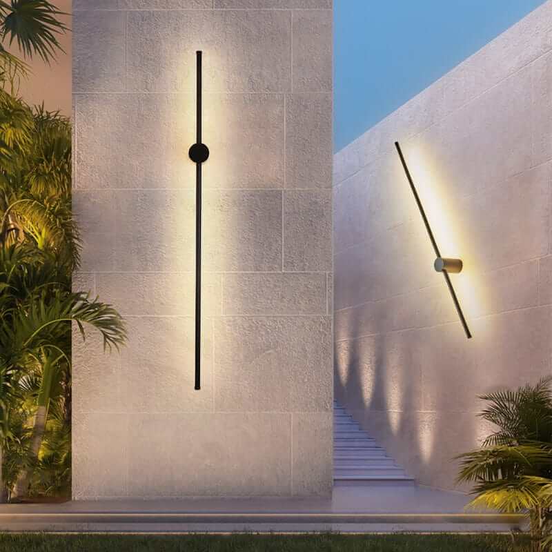 Moderne Buitenlijn LED Lamp - Sfeervolle