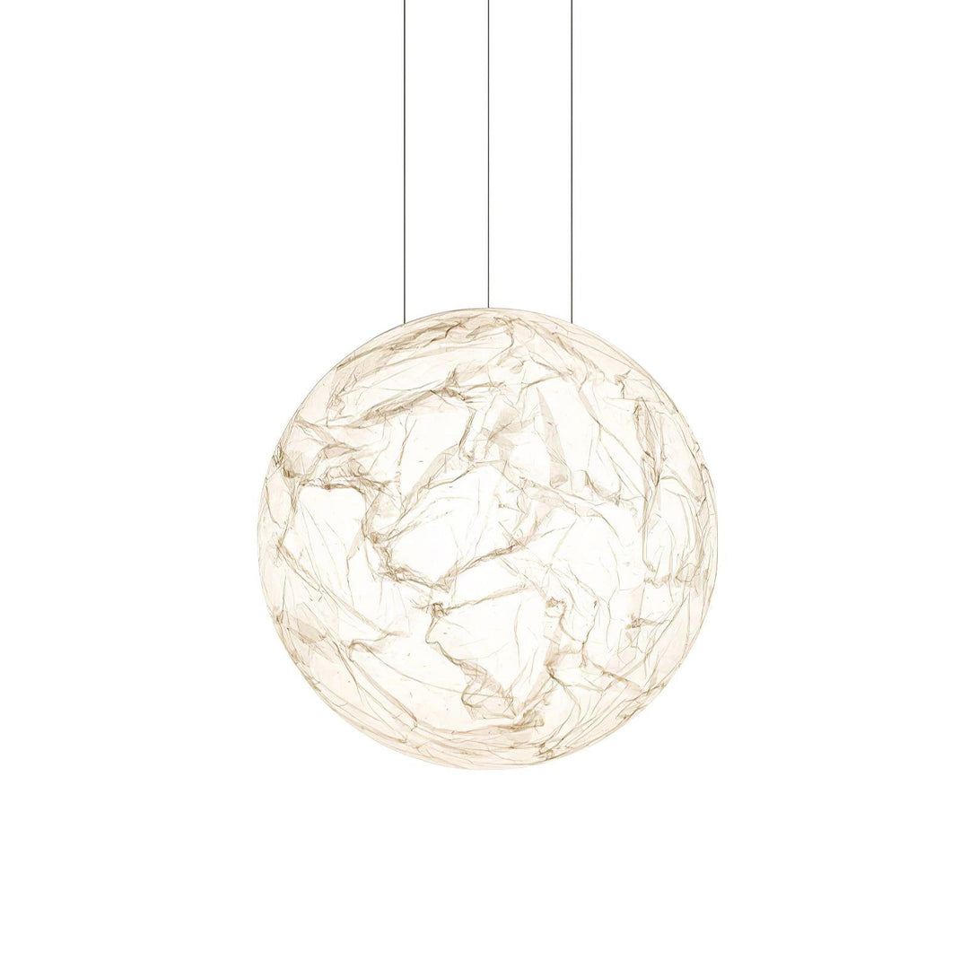 Zijden Hanglamp - Sfeervolle Verlichting voor Uw Interieur