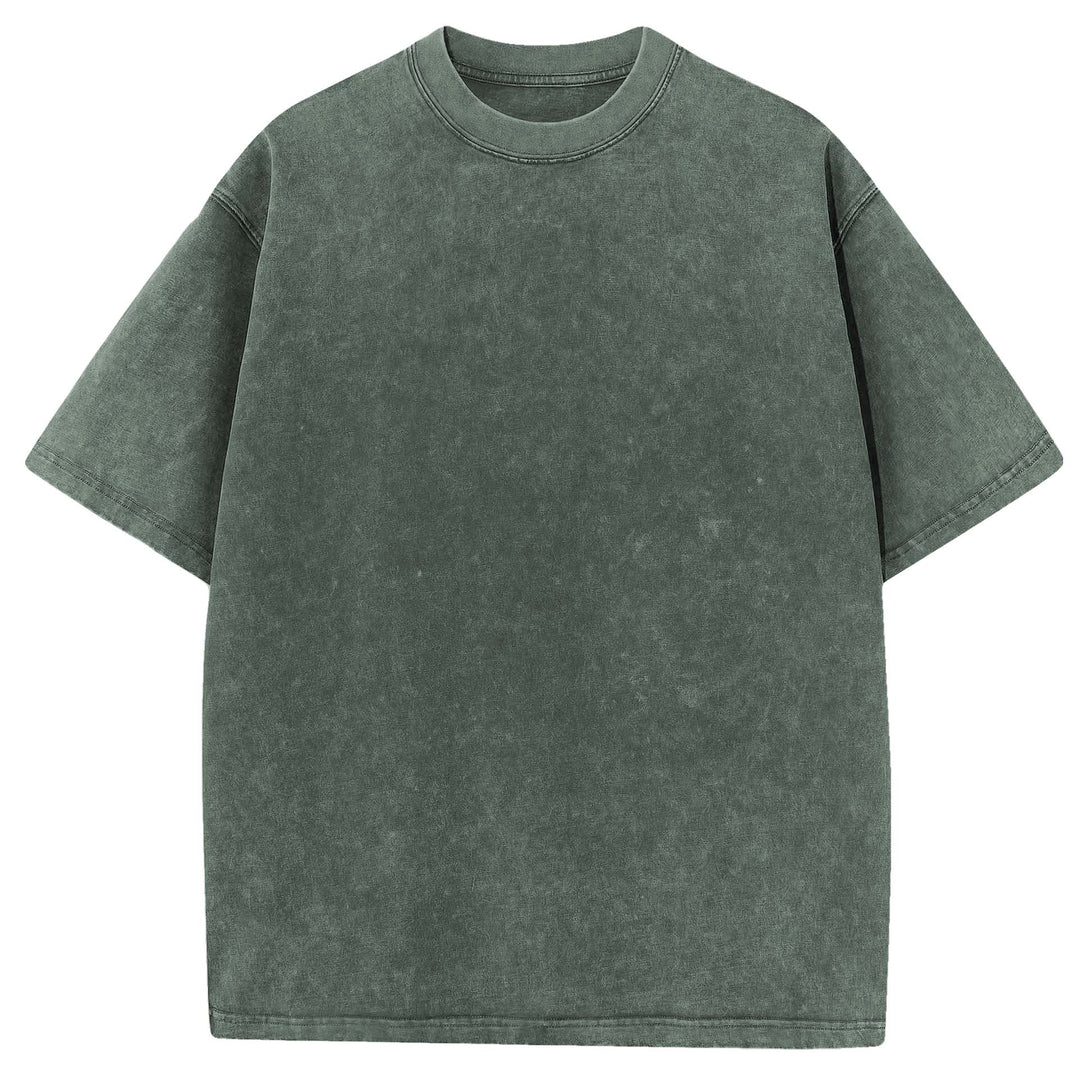 Set van 5 duurzame oversized T-shirts voor mannen. Biedt kreukvrij comfort en is veelzijdig voor elke gelegenheid.