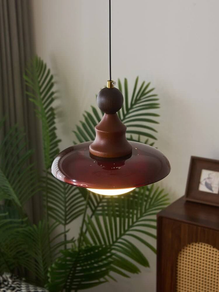 Hanglamp met Houten Accent - Stijlvol & Sfeervol
