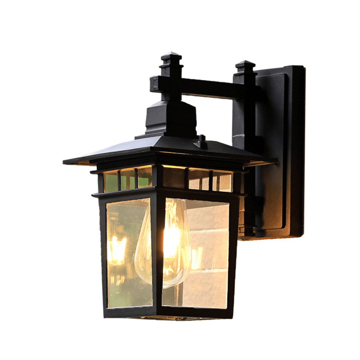 Moderne Buiten Wandlamp - Zwart Design