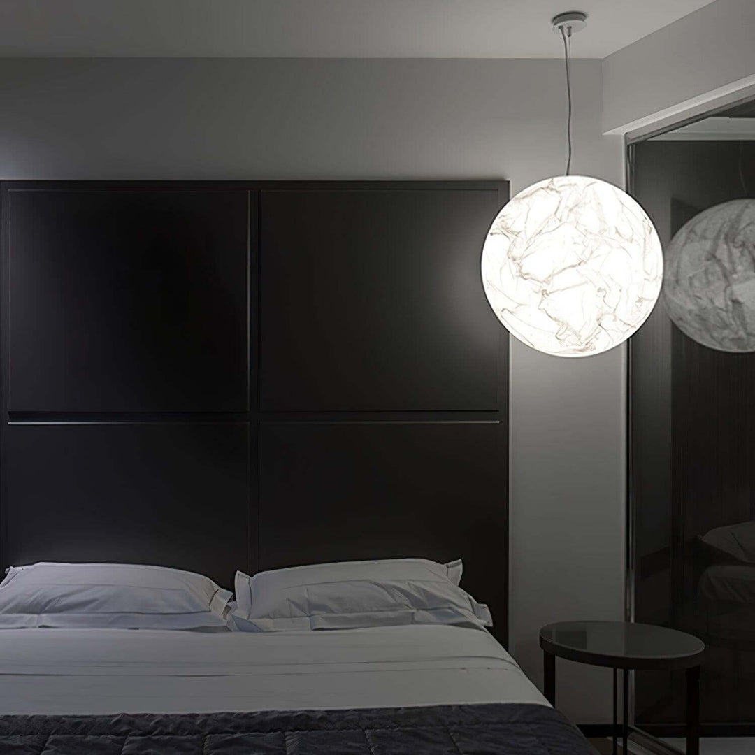 Zijden Hanglamp - Sfeervolle Verlichting voor Uw Interieur