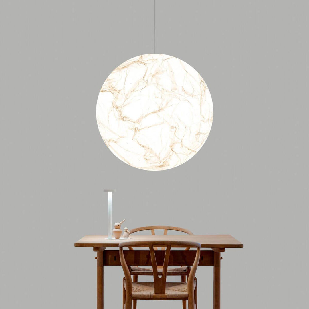 Zijden Hanglamp - Sfeervolle Verlichting voor Uw Interieur