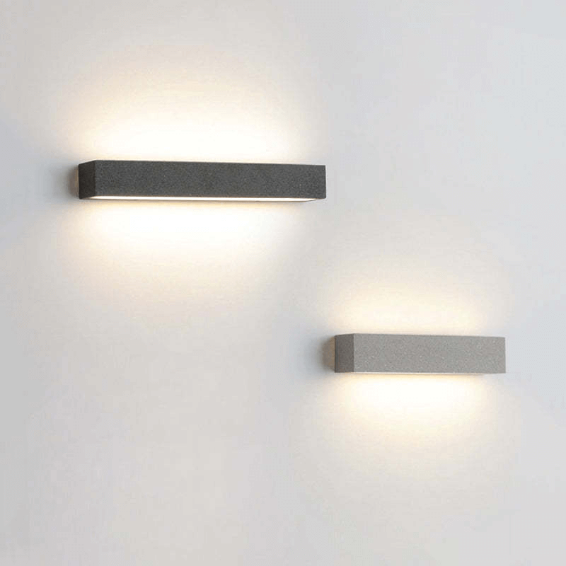 LED Buitenwandlamp - Rechte Hoek Design