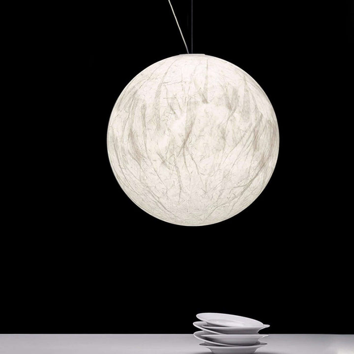 Zijden Hanglamp - Sfeervolle Verlichting voor Uw Interieur