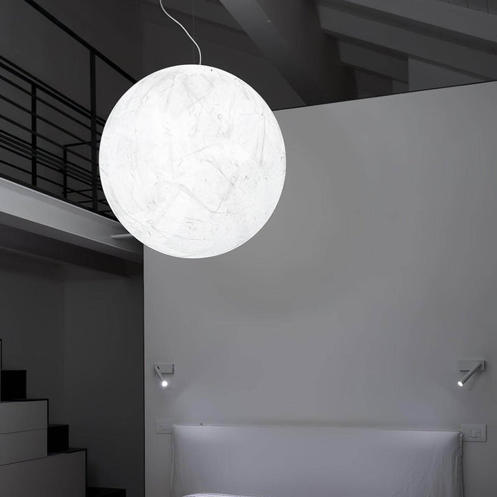 Zijden Hanglamp - Sfeervolle Verlichting voor Uw Interieur