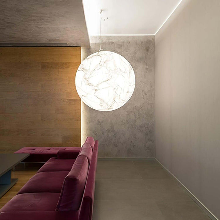 Zijden Hanglamp - Sfeervolle Verlichting voor Uw Interieur