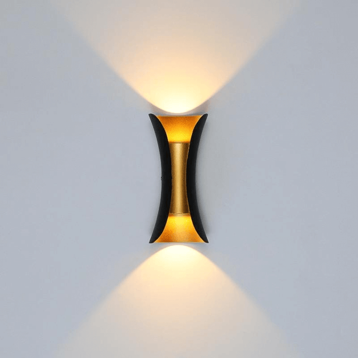 Buiten LED Aluminium Wandlamp - Waterdicht