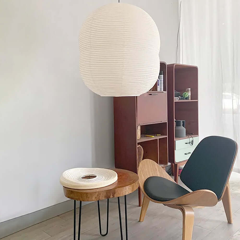 Mini Hanglamp van Rijstpapier - Sfeervolle