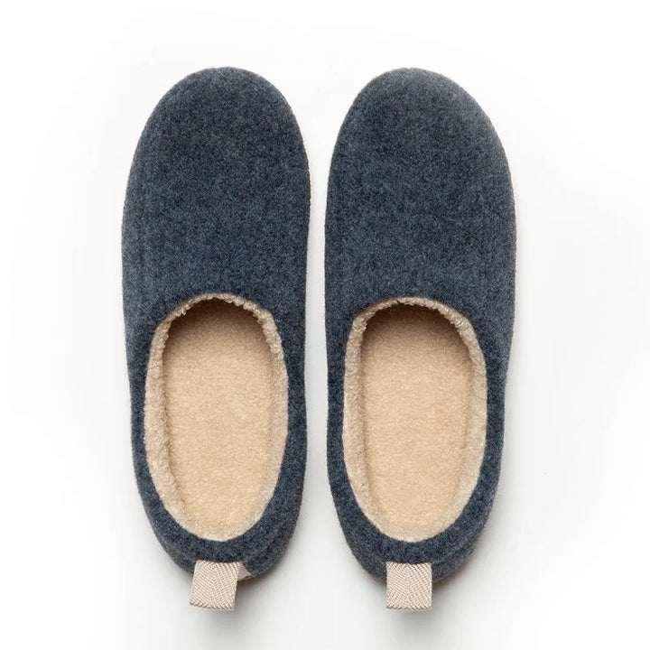 Dames Orthopedische Pantoffels – Warme Sloffen met Stevige Zool