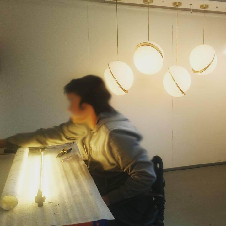Moderne Halve Maan Hanglamp - LED