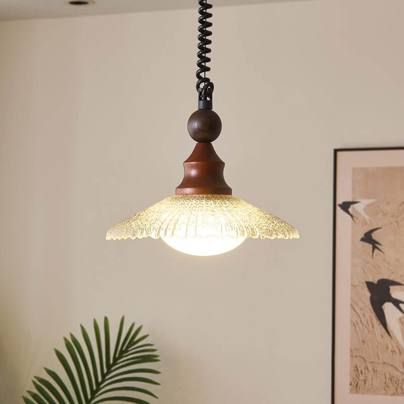 Hanglamp met Houten Accent - Stijlvol & Sfeervol