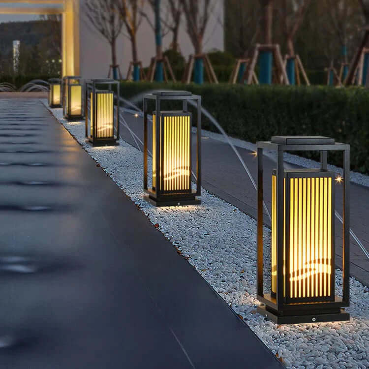Moderne Buitenlamp op Zonne-energie