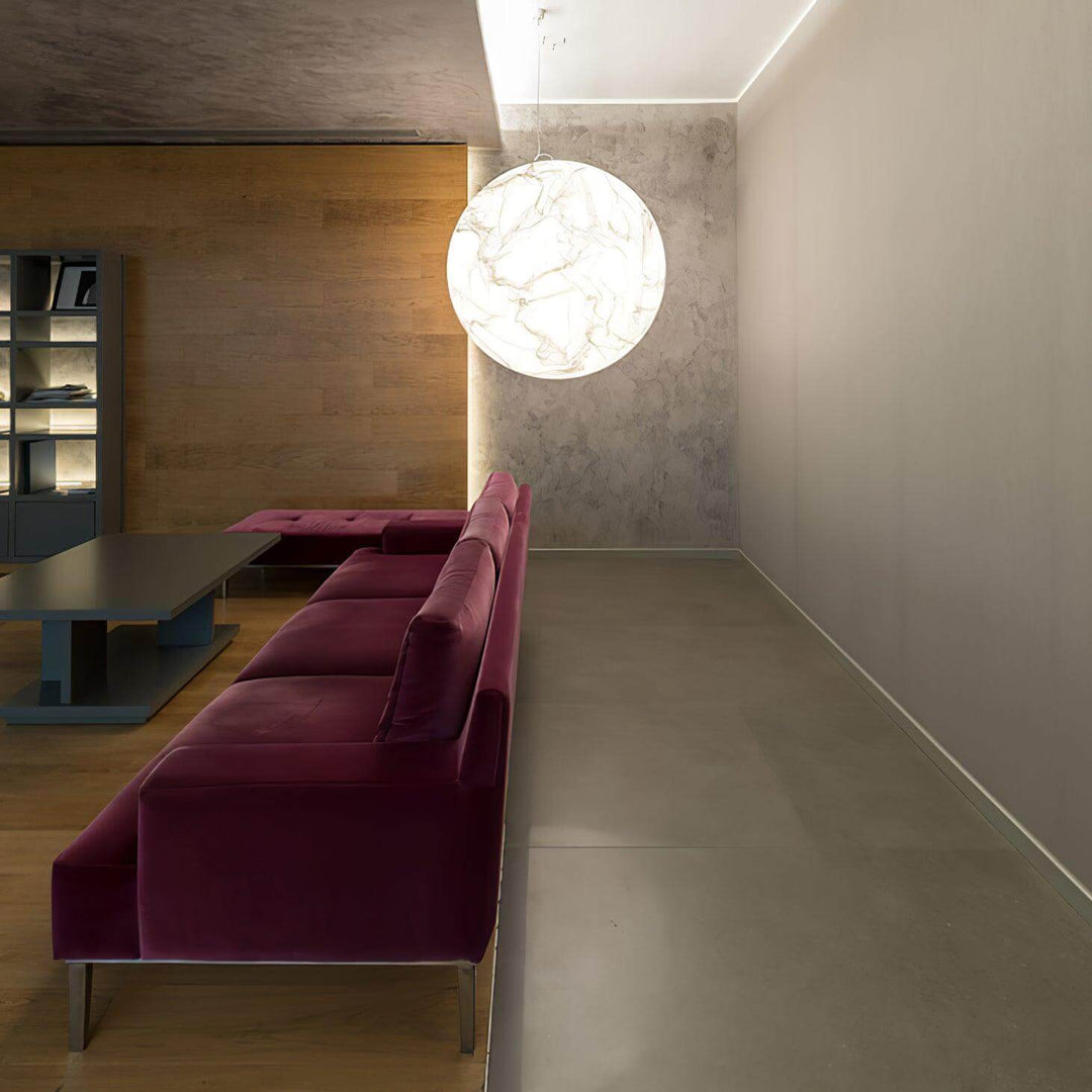 Zijden Hanglamp - Sfeervolle Verlichting voor Uw Interieur